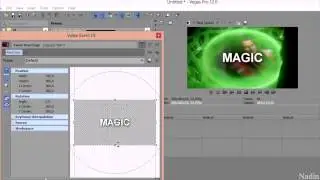SONY VEGAS урок Прозрачный текст