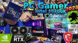 Complete Intel Gaming PC Build from Scratch!!! 💥 i7 10700k + RTX 3060TI 💥Complete Build 2023 💥