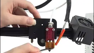 Creality Ender-3 Cleaning Out The Clogged Nozzle! (How to)