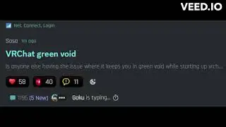 When VRChat goes down but....