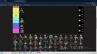 Warframe Tier List 2024 (part one)  |  Get a load of these frames