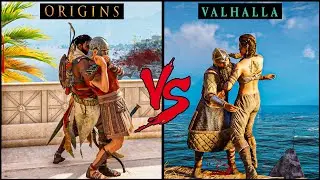 Evolution of Assassin's Creed Origins VS Assassin's Creed Valhalla
