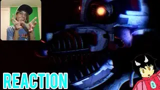 [When The Curtan Falls-Rocket Gaming] Five Nights At Freddy's Funtime Foxy Song Animation (Reaction)