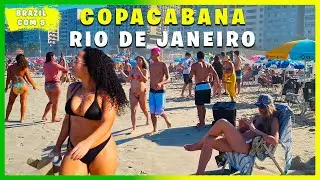 🏖RIO DE JANEIRO, COPACABANA 🇧🇷 Cariocas' Favorite Beach | Brazil