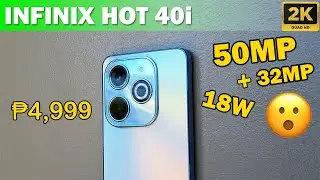 NAKA 50MP KANA UNDER 5K !! - INFINIX HOT 40i REVIEW