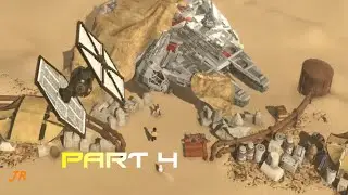 LEGO Star Wars The Force Awakens - Gameplay Walkthrough Part 4 - Millennium Falcon
