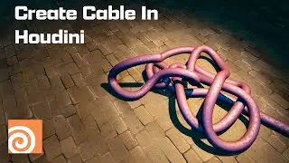 Create Cable In Houdini
