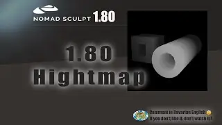 Nomad Sculpt - Video Manual - 30 - Hightmap - Tutorial (V1.80 - 2.8.2023)