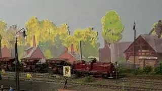 Bahnverkehr in den 60er Jahren- Rangierauftrag