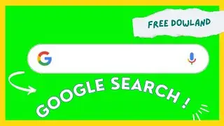 Google Search Green Screen 2022 | Copyright Free
