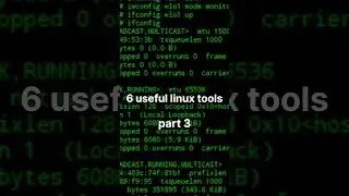 top 6 useful linux tools for hacking #hacking #kalilinux #kalilinuxtools #linux #cybersecurity