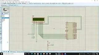 (16*2 LCD) PROGRAMMING ON KEIL & PROTEUS