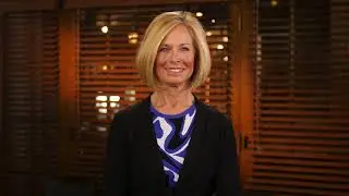 CEO on camera performing from a well written script and teleprompter coaching.
