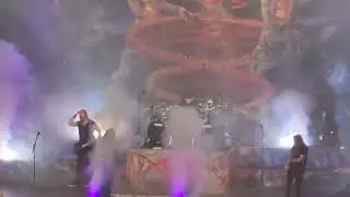 Testament thanking the crew. San Jose Civic Oct 2022