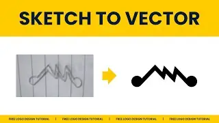 CorelDraw Tutorial: How to Vectorize/Digitize a Logo Sketch