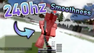 How 240hz looks like at Minecraft PvP [2K 240Fps]