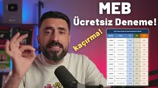 MEB ÜCRETSİZ DENEME YAPIYOR! Sonuç ve Konu Analiz Raporuyla Dönüt AL!