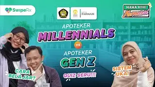 Farmasis Millennials vs Farmasis Gen Z, Siapa yang Paling Pinter?! | Haha Hihi Farmasi Eps 13
