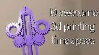Satisfying 3D Printing TimeLapse compilation episode 3 (Prusa I3 Mk3 Octolapse)