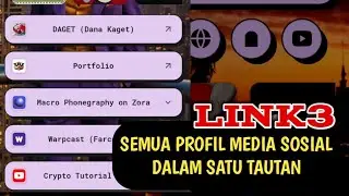 CARA MEMBUAT (KOSTUMISASI) LINK3 AGAR TERLIHAT PROFESIONAL