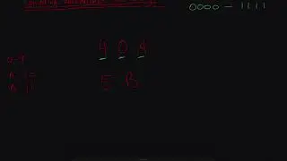 Converting Hexadecimal into Binary