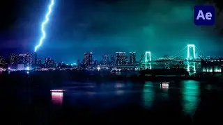 Как сделать эффект молнии в After Effects