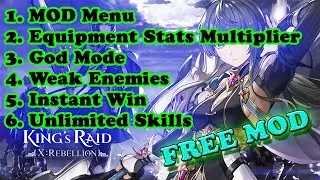 King's Raid (Kings Raid) 5.10.0 MOD Menu APK | Skills | Stat Multiplier | Instant Win | God Mode |