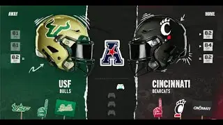 CFB REIMAGINED 2024 Season Week 3 - USF (0-2) @ Cincinnati (2-0)