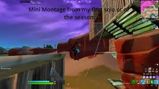 Mini Montage from my first solo cc of the season #shorts