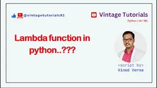 lambda function in python 