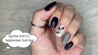 Dip Powder Nails | Sparkle and Co Sub Bag | Autumn City Chic Mani