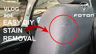 Foton Toplander Seat Cleaning No Tools Required!