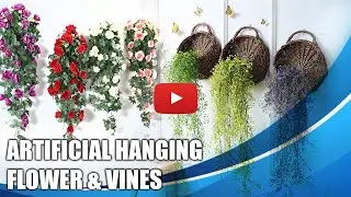 Arrowzoom Unboxing Artificial Hanging Flower and Vines