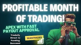 My BEST trading month of the year so far! Trading NQ ES with futures Prop Firms #daytrading