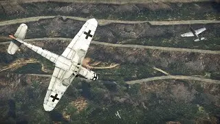 Bf 109 K-4 vs 2 P-51H || War Thunder Dogfights