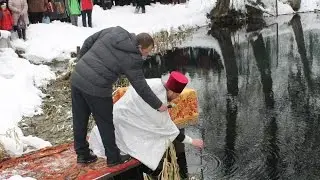 Водохреще 2017. Освяченя води на Оконських джерелах