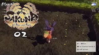 Let's Play Sakuna of Rice and Ruin #02: Planting