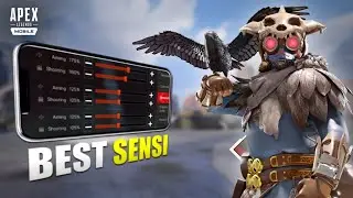 BEST GYROSCOPE SENSITIVITY for PHONE PLAYERS in Apex Legends Mobile