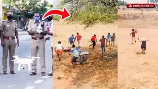 Police Surveillance Using Drone |  LOCKDOWN 2.0