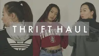COME THRIFT WITH US + TRY ON HAUL | The Modern Label