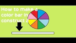 How to make a color bar in construct 2