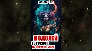 ВОДОЛЕЙ   гороскоп на 16 августа, 2024