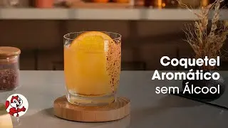 Coquetel aromático sem álcool
