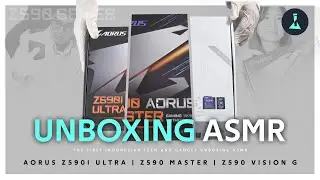 MOTHERBOARD AORUS Z590 SERIES ! Unboxing ASMR