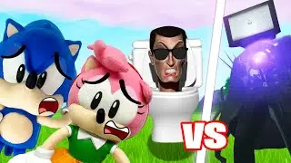 We Watched ALL SKIBIDI TOILET Shorts… 30-43 (Sonic and Amy)