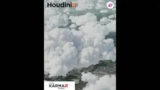 Clouds sim and rendering in Houdini - complete setup and hip file