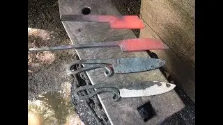 Forging a blacksmiths knife