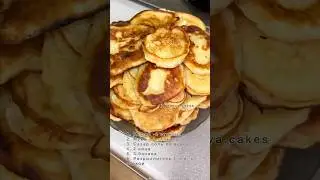 Быстрые оладьи на кефире с бананами