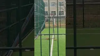 Новое поле для футбола в станице Даховской.