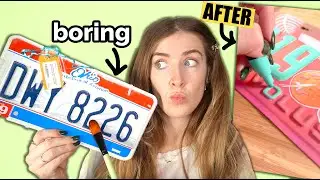 I Transformed BORING License Plates to look *WAY more fun*